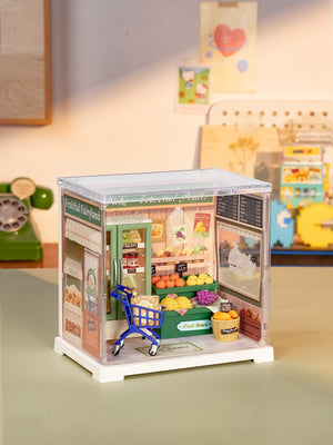Negozio di frutta in miniatura con illuminazione – Immagine 2