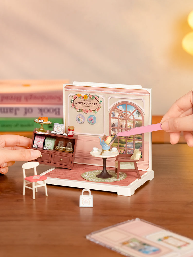 Negozio di frutta in miniatura con illuminazione – Immagine 5