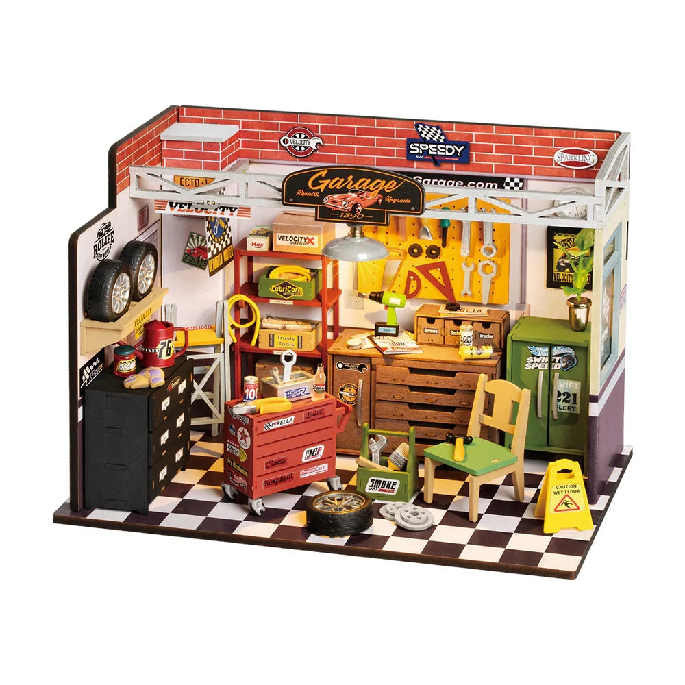 Officina e garage in miniatura – Immagine 2