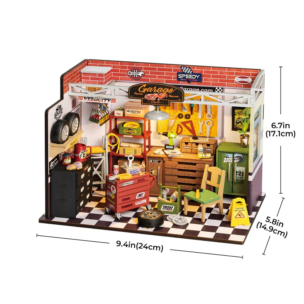 Officina e garage in miniatura – Immagine 7