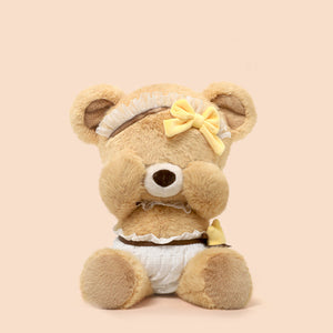 Orsetta di peluche con pannolino – Immagine 1