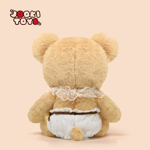 Orsetta di peluche con pannolino – Immagine 6