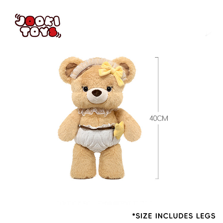 Orsetta di peluche con pannolino – Immagine 7
