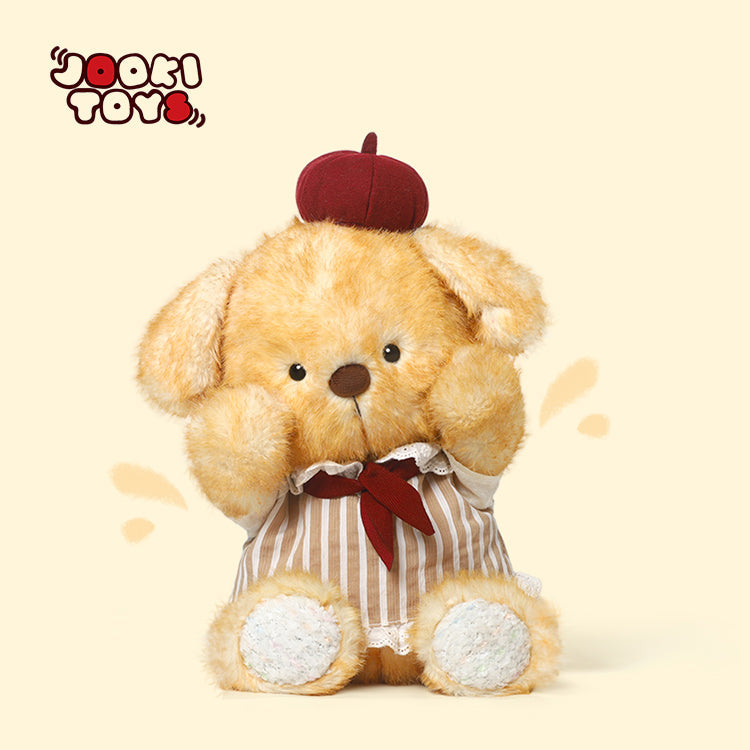 Orso elegante di peluche con cappello – 38 cm – Immagine 3