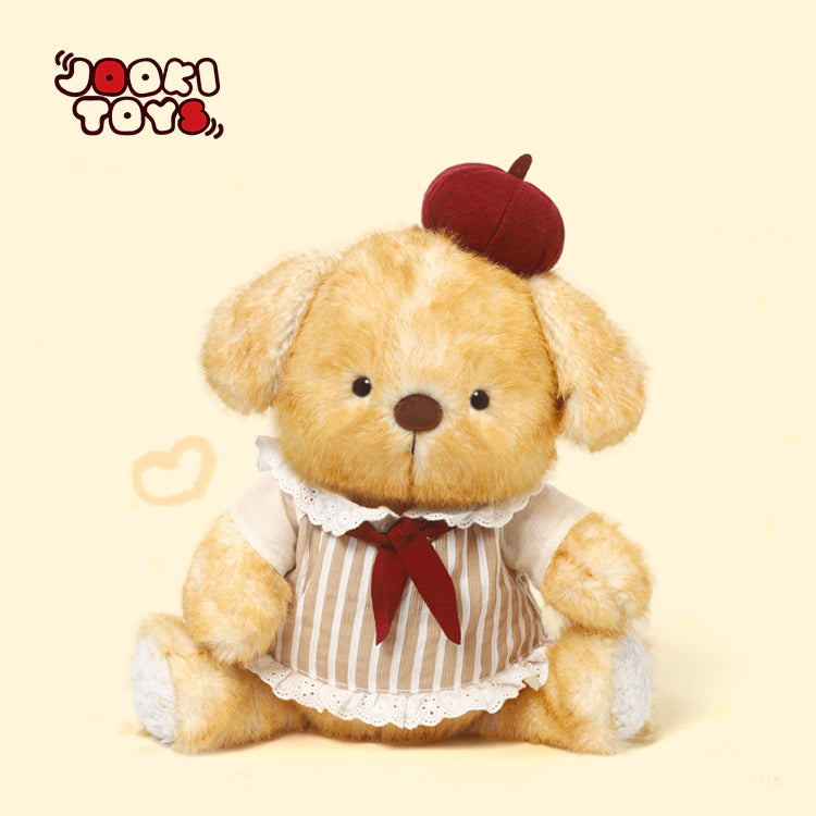 Orso elegante di peluche con cappello – 38 cm – Immagine 4