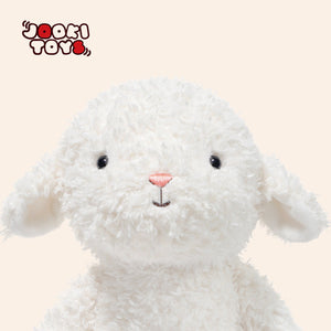 Pecorella bianca di peluche – Immagine 2