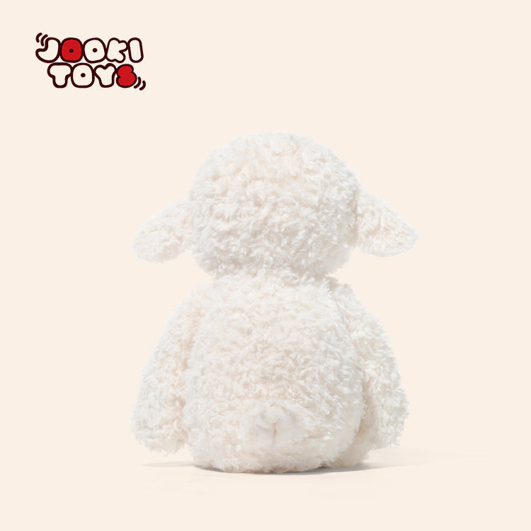 Pecorella bianca di peluche – Immagine 4