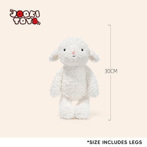 Pecorella bianca di peluche – Immagine 5