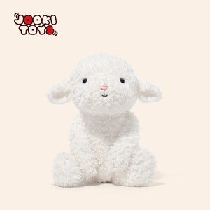 Pecorella bianca di peluche – Immagine 6