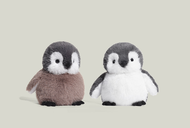 Peluche pinguino bianco – Immagine 1