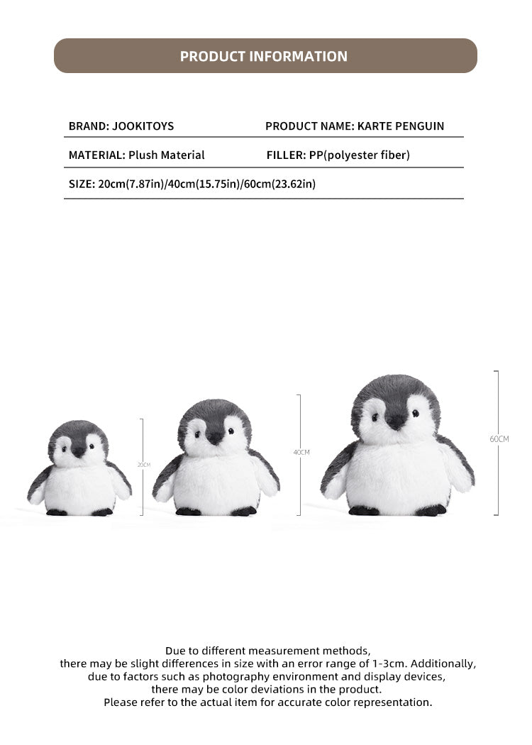 Peluche pinguino bianco – Immagine 5