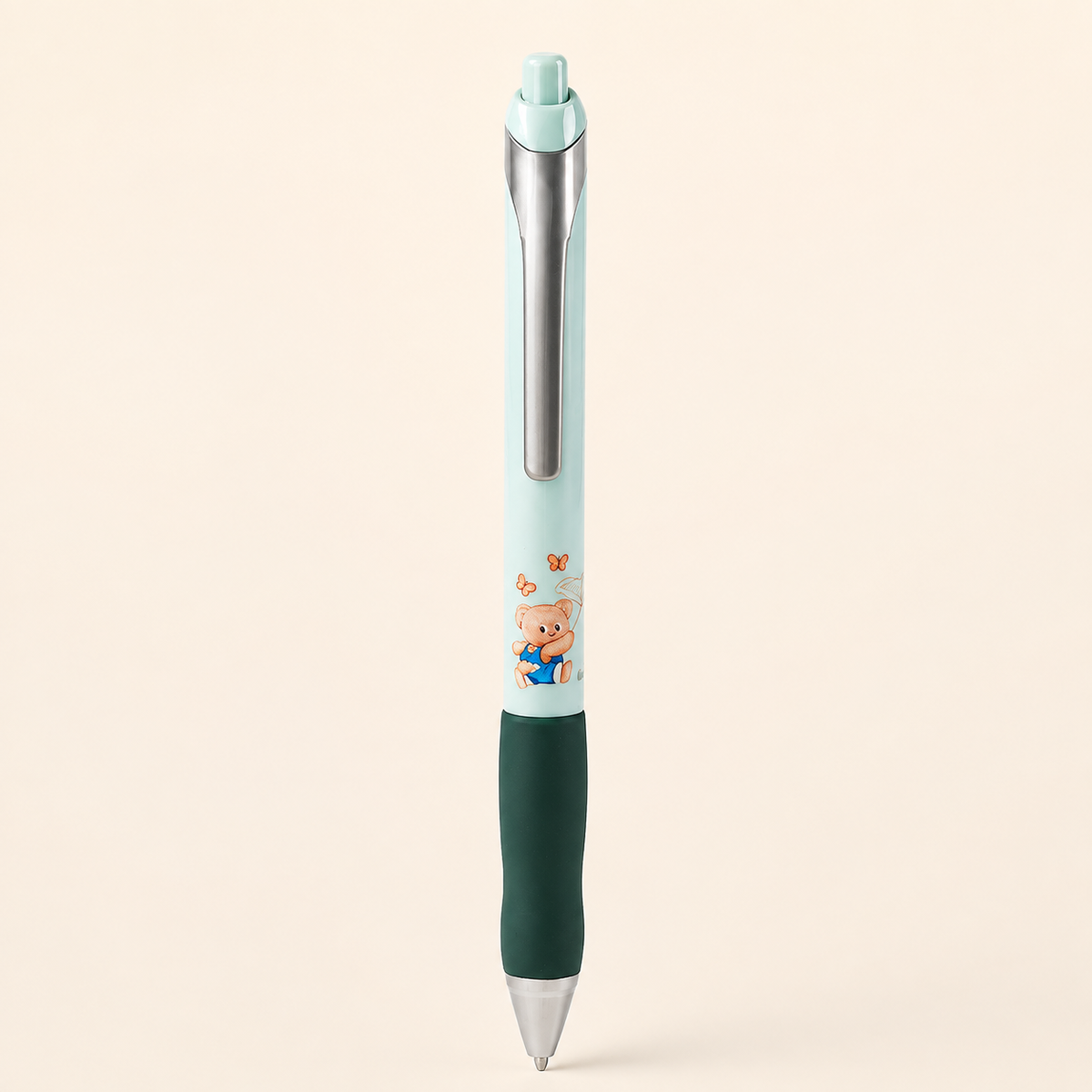 Penna a scatto con orsetto – Immagine 3