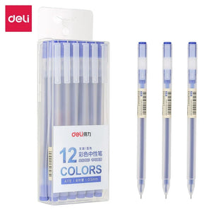 Penna gel blu a punta fine – 0,5 mm – Immagine 5