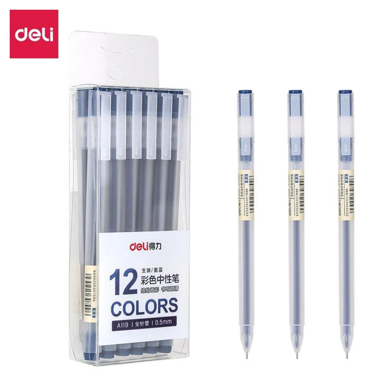 Penna gel blu indaco a punta fine – 0,5 mm – Immagine 5