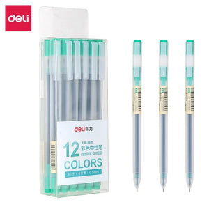 Penna gel verde a punta fine – 0,5 mm – Immagine 3