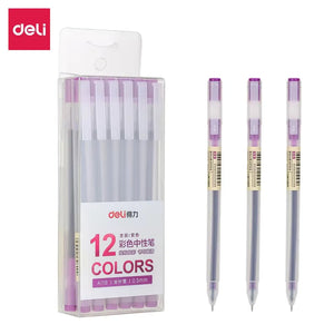 Penna gel viola a punta fine – 0,5 mm – Immagine 3
