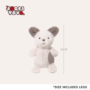 Piccolo orso bianco di peluche – 25 cm – Immagine 6