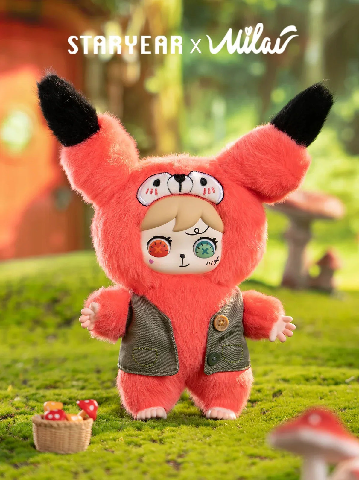 Portachiavi di peluche in costume da animale – Scatola sorpresa – Immagine 3