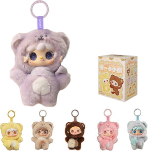 Portachiavi di peluche in costume da orso – Scatola sorpresa – Immagine 2