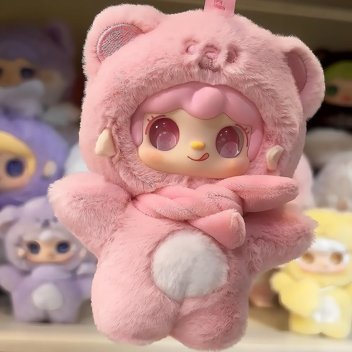 Portachiavi di peluche in costume da orso – Scatola sorpresa – Immagine 5