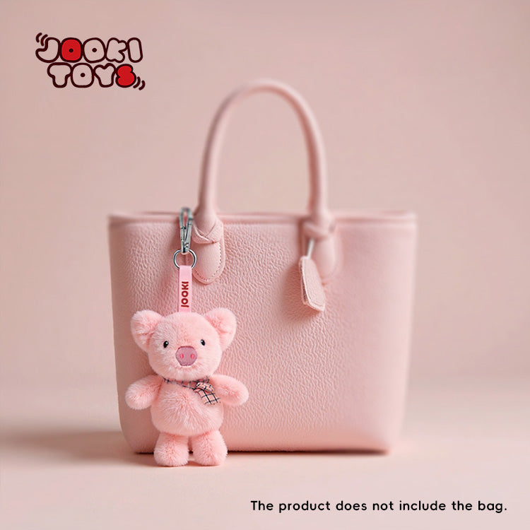 Portachiavi maialino rosa di peluche – 21 cm – Immagine 2