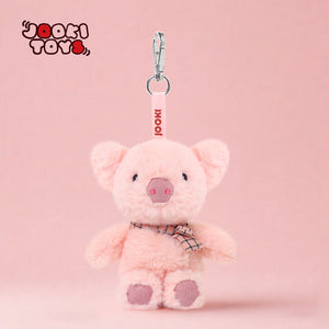 Portachiavi maialino rosa di peluche – 21 cm – Immagine 4