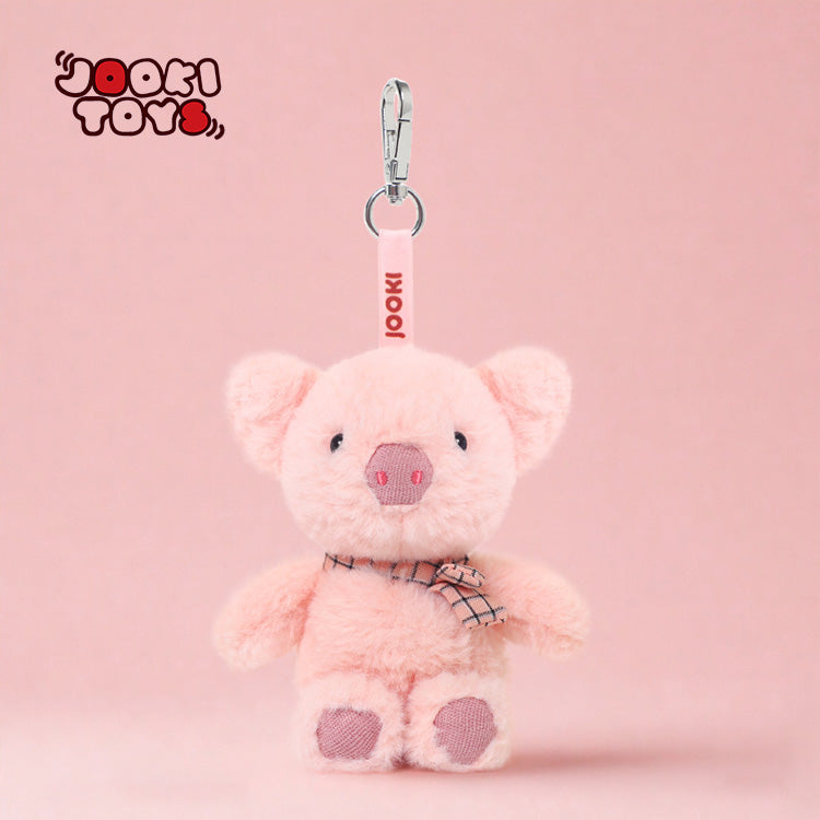 Portachiavi maialino rosa di peluche – 21 cm – Immagine 4