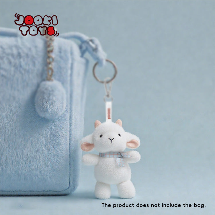 Portachiavi pecorella di peluche – 21 cm – Immagine 2