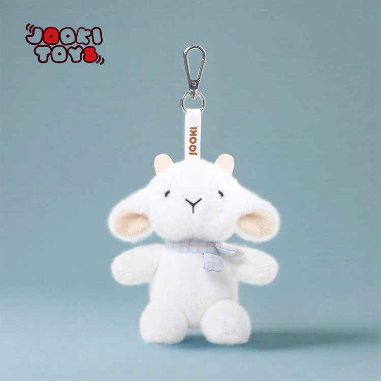 Portachiavi pecorella di peluche – 21 cm – Immagine 6