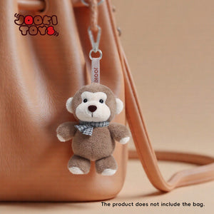 Portachiavi scimmietta di peluche – 21 cm – Immagine 1
