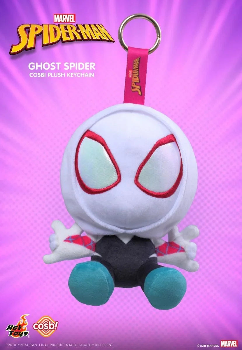 Portachiavi Spider-Man di peluche – Scatola sorpresa – Immagine 2