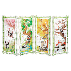 Puzzle panda con cornice in acrilico – 55 pezzi – Immagine 14