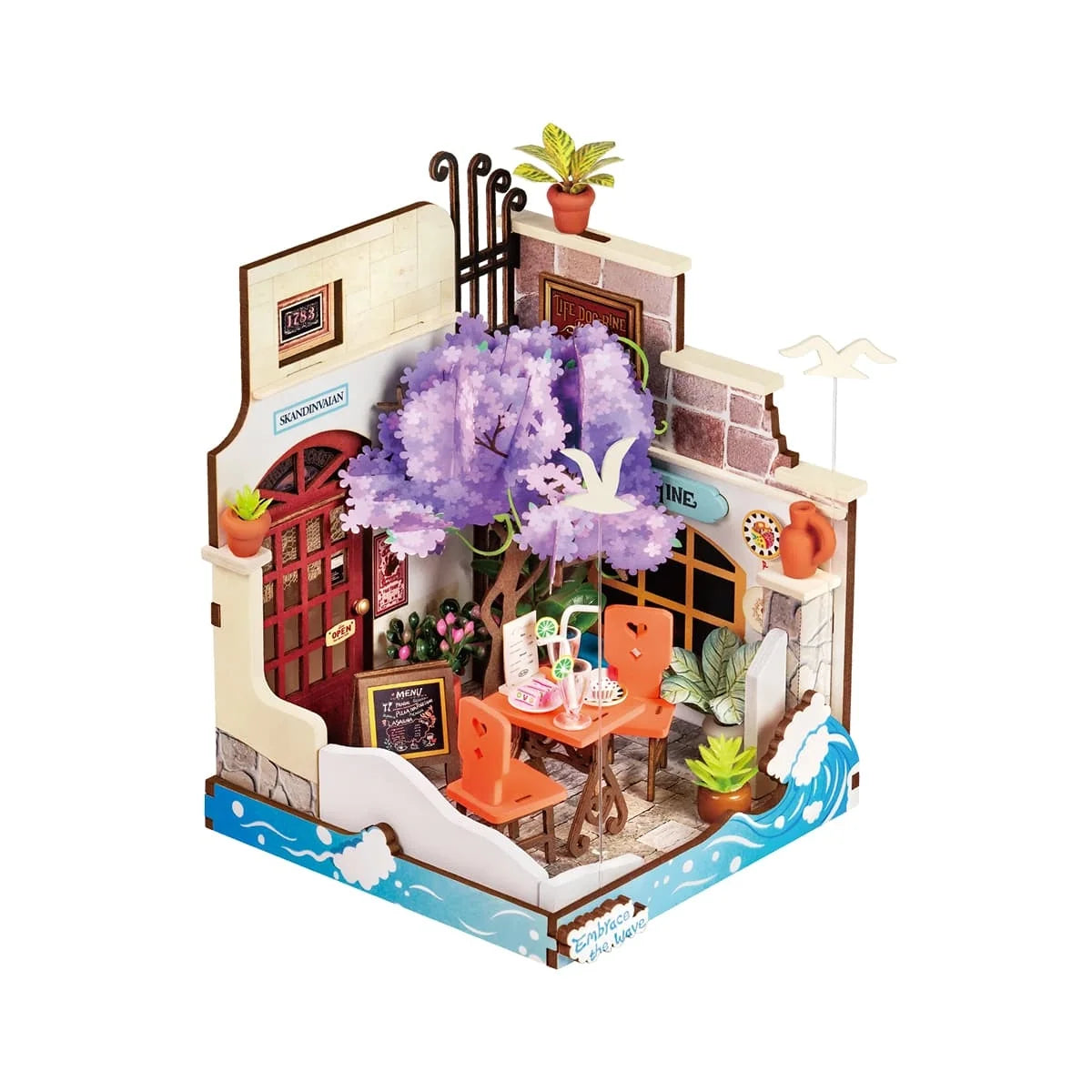 Ristorante delle vacanze al mare in miniatura – Immagine 1