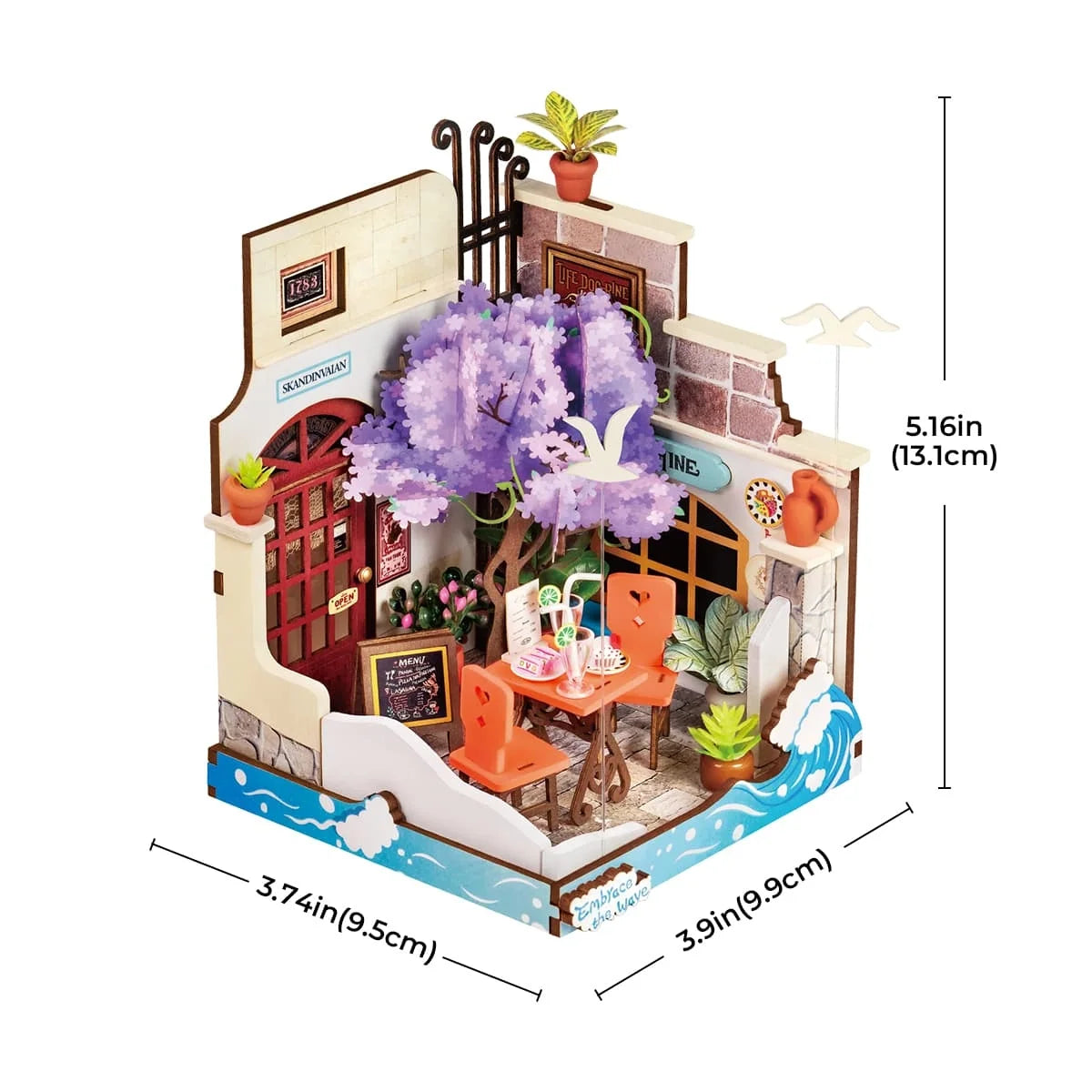 Ristorante delle vacanze al mare in miniatura – Immagine 6