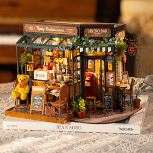 Ristorante in miniatura da assemblare – Immagine 4