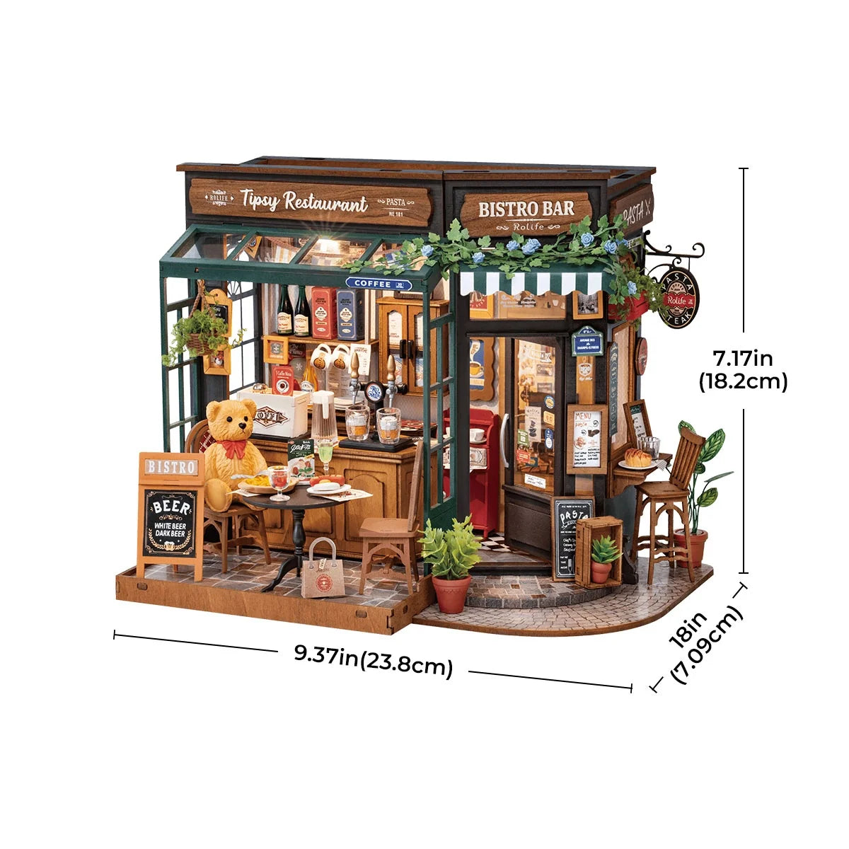 Ristorante in miniatura da assemblare – Immagine 5