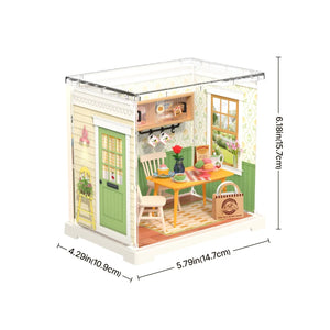 Sala da pranzo floreale in miniatura – Immagine 2