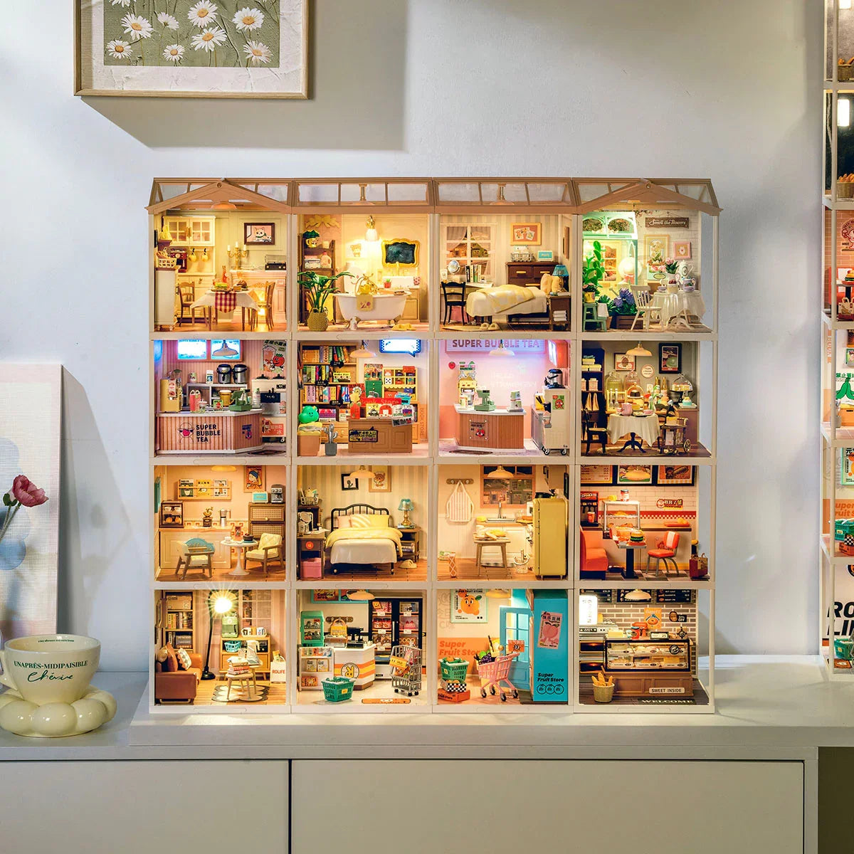 Sala da pranzo in miniatura – Immagine 4