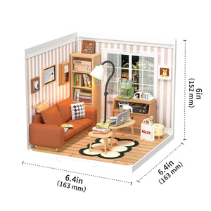 Salotto accogliente in miniatura – Immagine 7