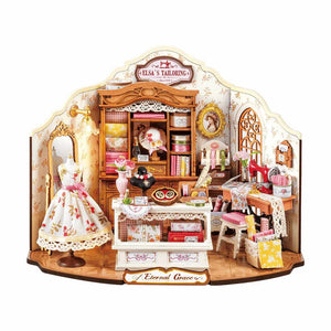 Sartoria in miniatura con illuminazione – Immagine 1