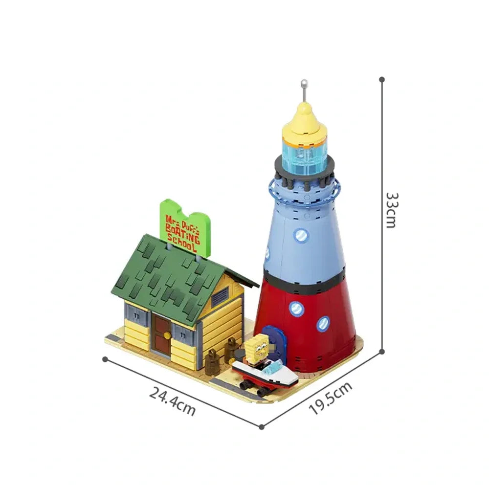Scuola guida della signora Puff con faro – Costruzioni – Immagine 2