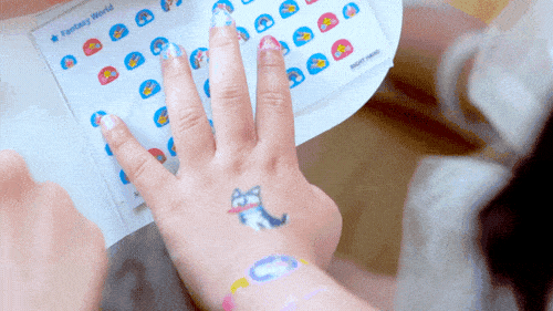 Set adesivi per unghie e tatuaggi temporanei – 260 pezzi – Immagine 7