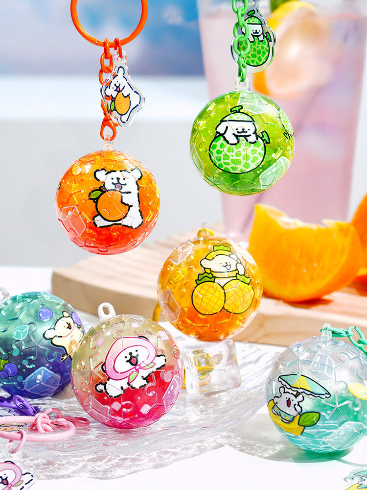 Sfera puzzle ad acqua con catenella – Immagine 13