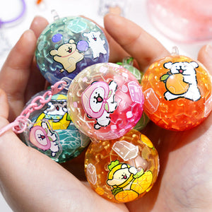 Sfera puzzle ad acqua con catenella – Immagine 16
