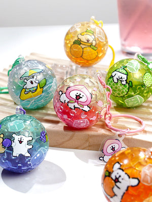 Sfera puzzle ad acqua con catenella – Immagine 3