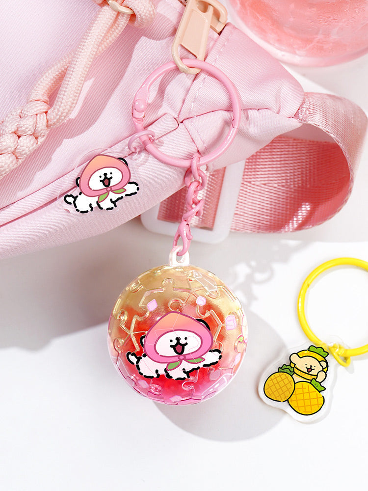 Sfera puzzle ad acqua con catenella – Immagine 8