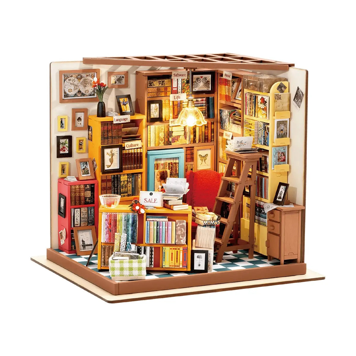 Studio di Sam in miniatura – Immagine 2