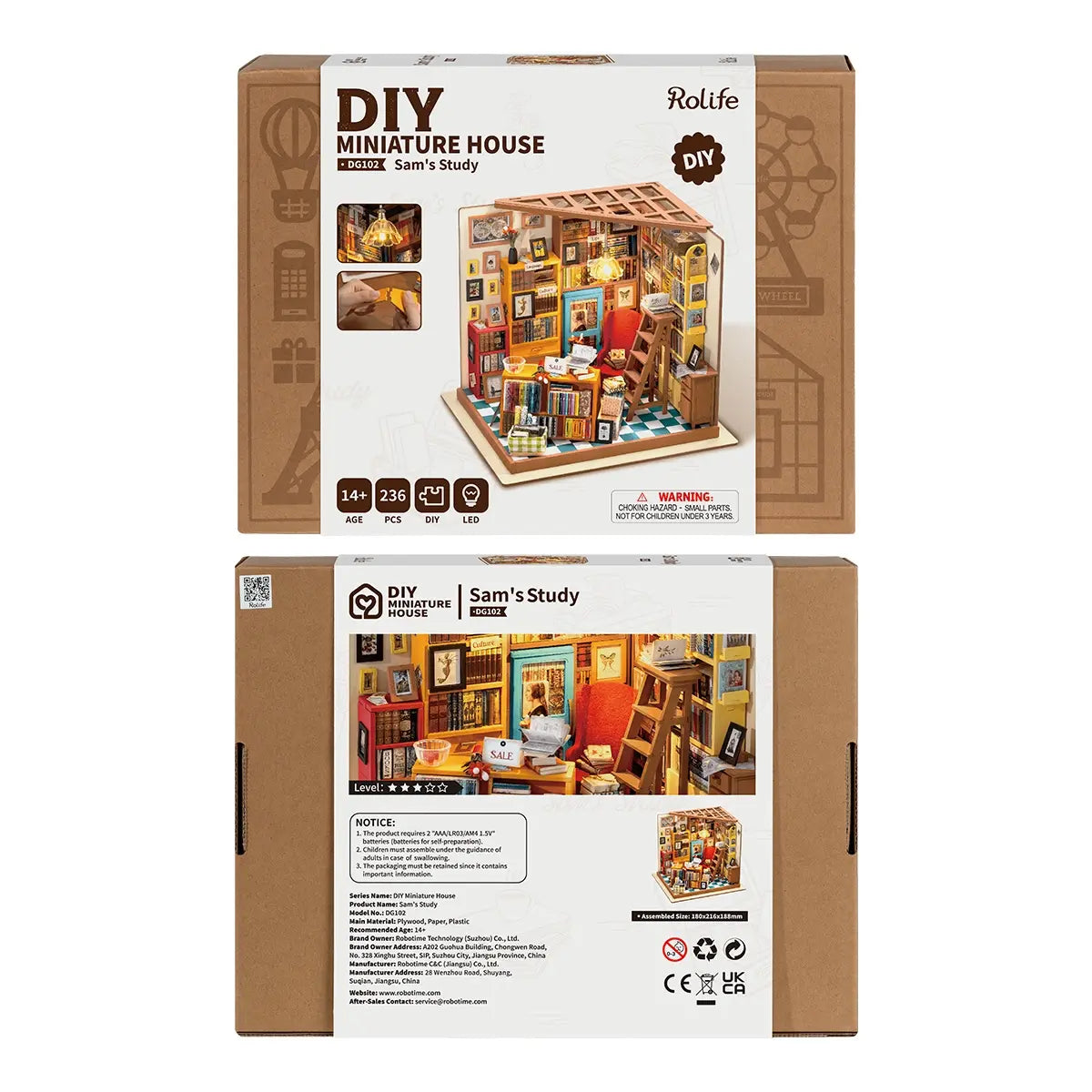 Studio di Sam in miniatura – Immagine 6