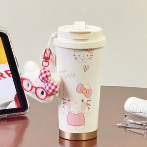 Tazza da viaggio Hello Kitty rosa – Immagine 1
