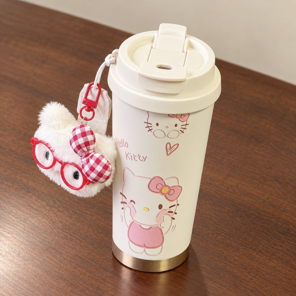 Tazza da viaggio Hello Kitty rosa – Immagine 2